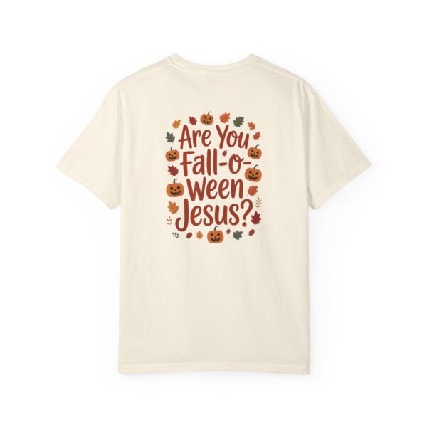Model of Are you Fall-O-Ween Jesus Christian T-Shirt 16