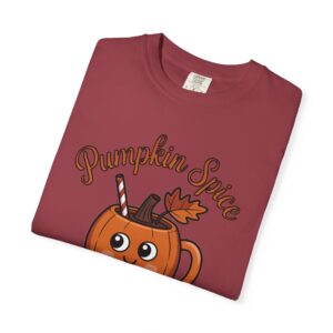 Pumpkin Spice & Jesus Christ Fall Christian T-Shirt - Image 35