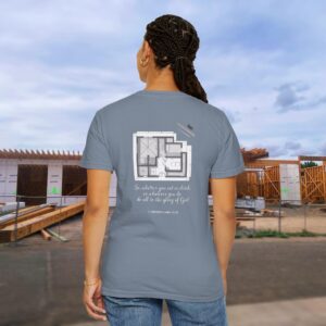 Christian Architecture T-Shirt 1 Corinthians 10:31 - Do All to the Glory of God - Image 2