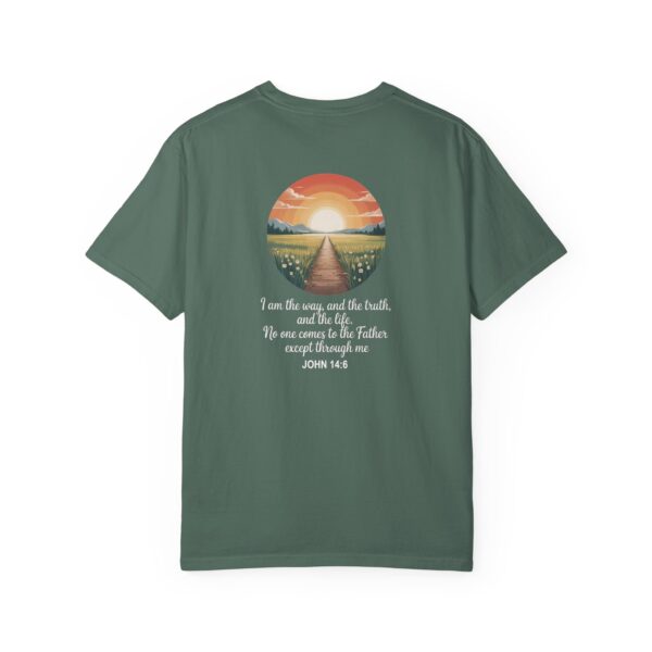 Model of Inspired by the Words of Jesus John 14:6 Christian T-Shirt 34