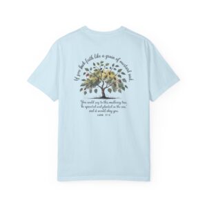 Faith Like a Grain of Mustard Seed Christian T-Shirt - Luke 17:6 - Image 18