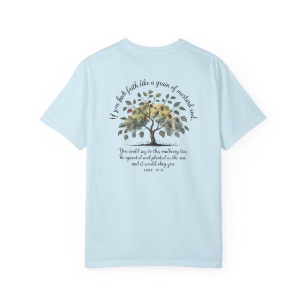 Model of Faith Like a Grain of Mustard Seed Christian T-Shirt - Luke 17:6 34