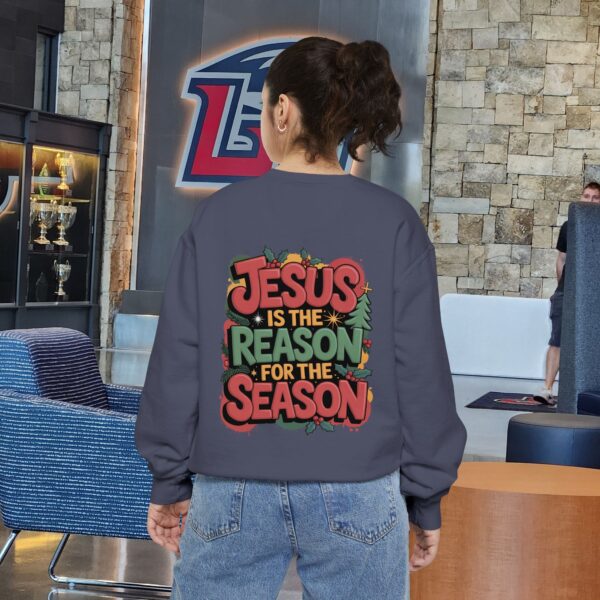 Model of The Reason for the Season Christian Sweatshirt 20