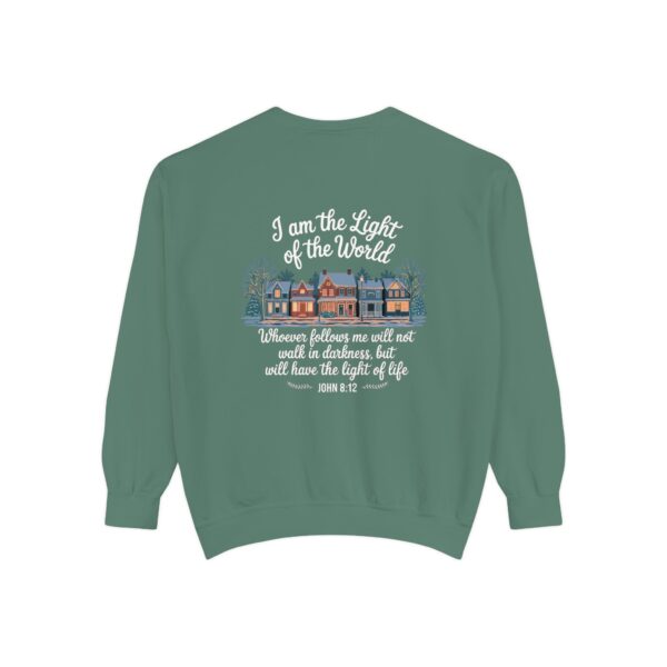 Model of Light of the World Christian Sweatshirt 16