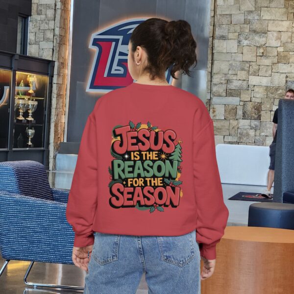 Model of The Reason for the Season Christian Sweatshirt 26