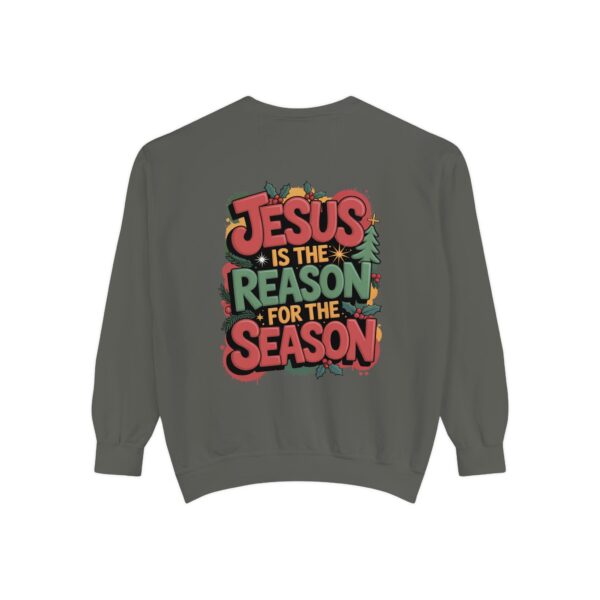 Model of The Reason for the Season Christian Sweatshirt 10