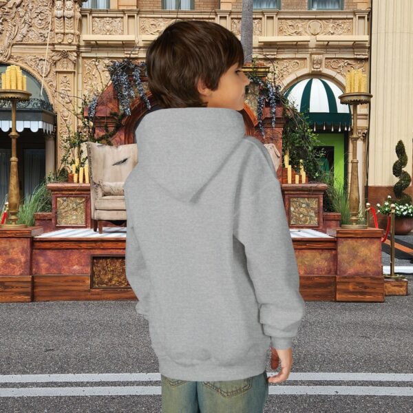 Model of Boo-lieve in Jesus Ghost Kids Christian Hoodie 22