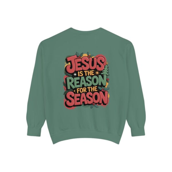 Model of The Reason for the Season Christian Sweatshirt 16