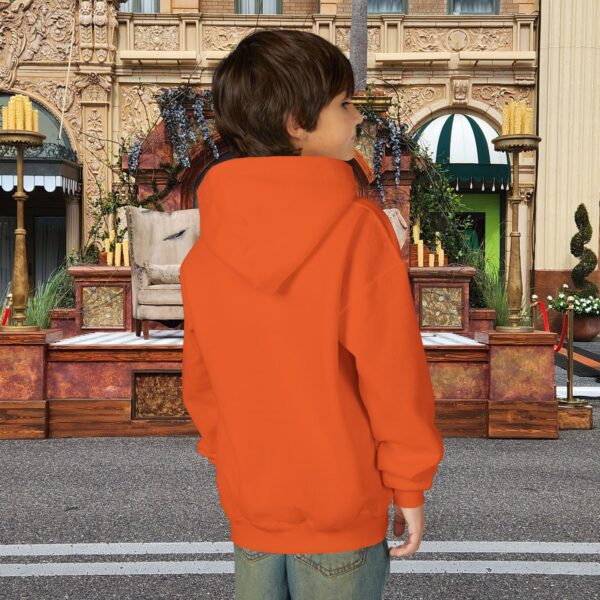 Model of Boo-lieve in Jesus Ghost Kids Christian Hoodie 38