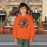 Model of Life is Scary Without Jesus Kids Christian Hoodie 101