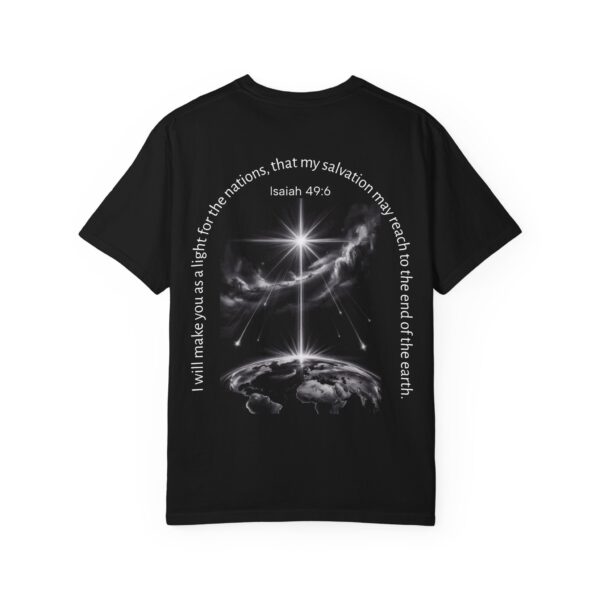 Model of A Light for the Nations Christian T-Shirt 4