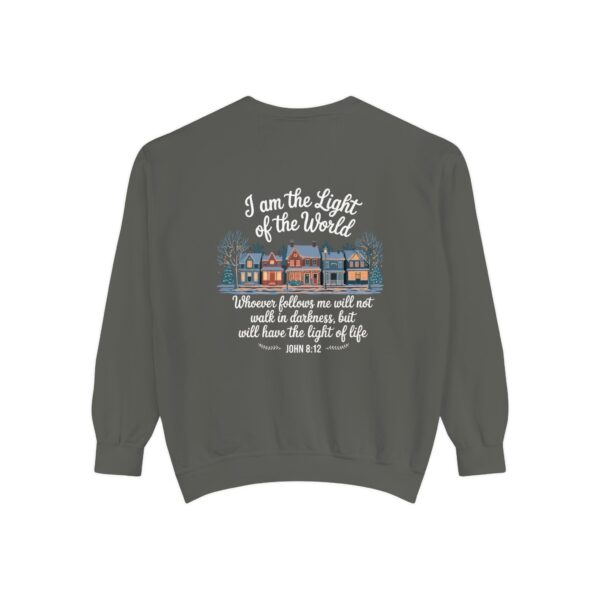 Model of Light of the World Christian Sweatshirt 10