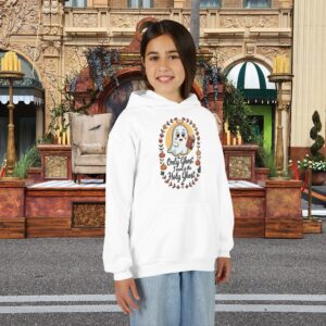 The Only Ghost I Need is the Holy Ghost Kids Christian Hoodie - Image 5