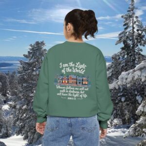 Light of the World Christian Sweatshirt - Image 8