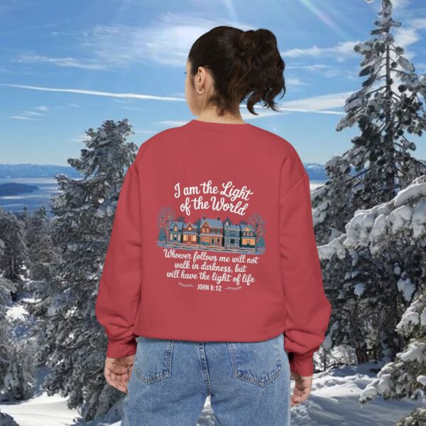 Model of Light of the World Christian Sweatshirt 20