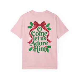 O Come Let Us Adore Him Christian T-Shirt - Image 19