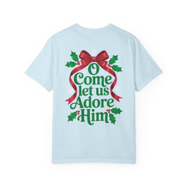 Model of O Come Let Us Adore Him Christian T-Shirt 20