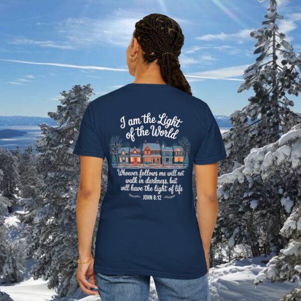 Model of Light of the World Christian T-Shirt 14