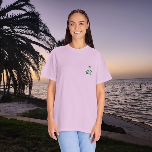 Model of O Come Let Us Adore Him Christian T-Shirt 26