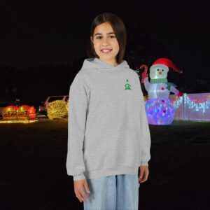 O Come Let Us Adore Him Christian Kids Hoodie - Image 13