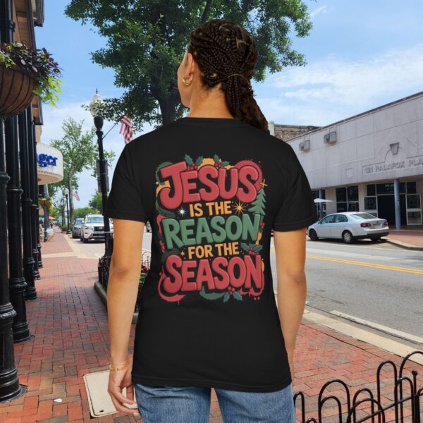 Model of The Reason for the Season Christian T-Shirt 20