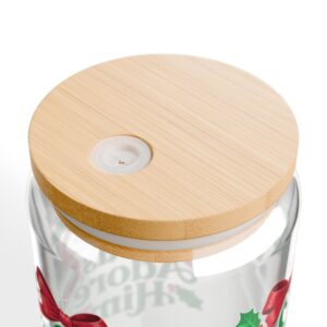 O Come Let us Adore Him Sipper Glass, 16oz - Image 7