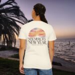 Model of New Mercies New Year Christian Sunrise T-Shirt 35
