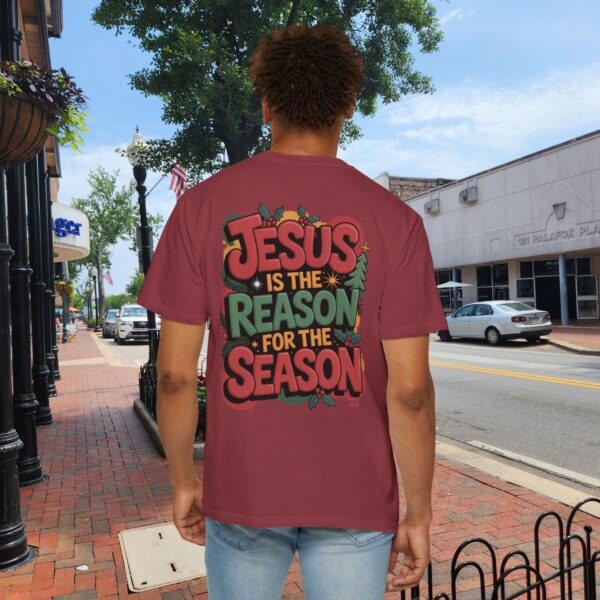 Model of The Reason for the Season Christian T-Shirt 30