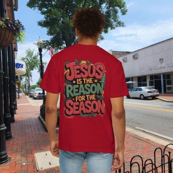 Model of The Reason for the Season Christian T-Shirt 36