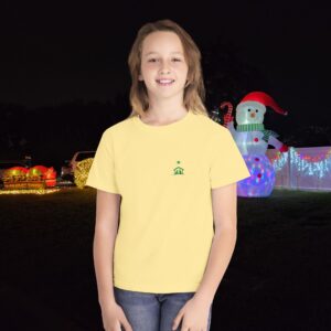 O Come Let Us Adore Him Christian Kids T-Shirt - Image 8