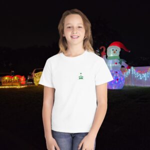 O Come Let Us Adore Him Christian Kids T-Shirt - Image 5