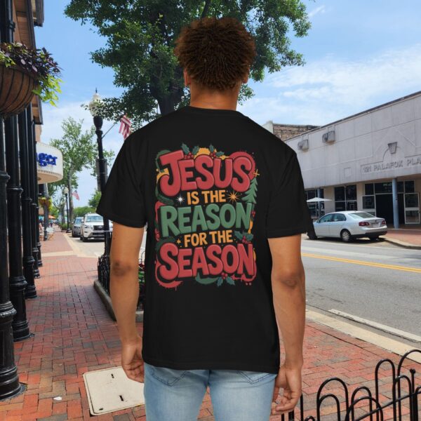 Model of The Reason for the Season Christian T-Shirt 18