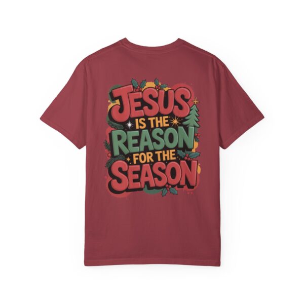Model of The Reason for the Season Christian T-Shirt 34