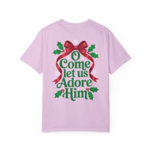 O Come Let Us Adore Him Christian T-Shirt - Image 15