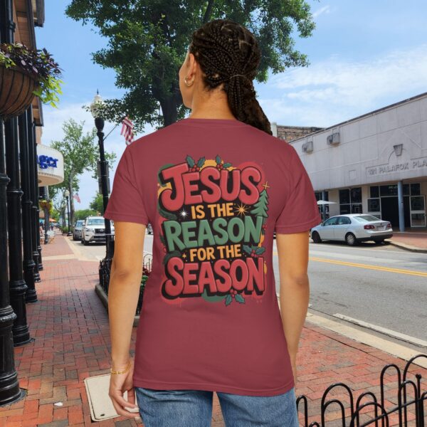 Model of The Reason for the Season Christian T-Shirt 32