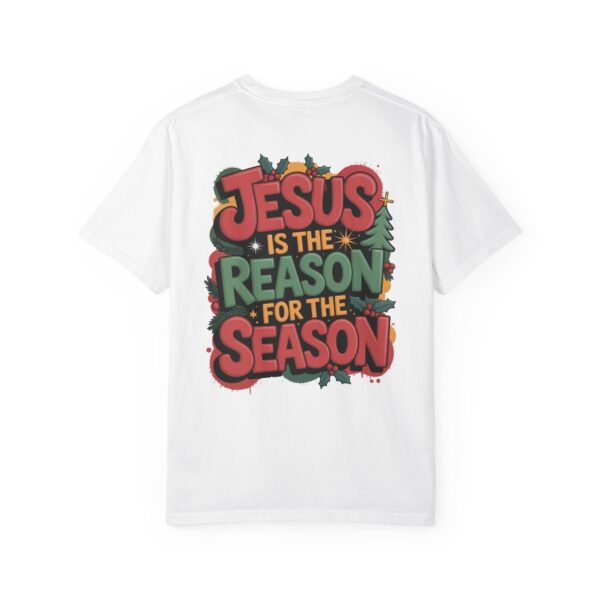 Model of The Reason for the Season Christian T-Shirt 4