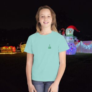 O Come Let Us Adore Him Christian Kids T-Shirt - Image 11