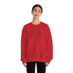 Jesus is Love Embroidered Sweatshirt - Image 24