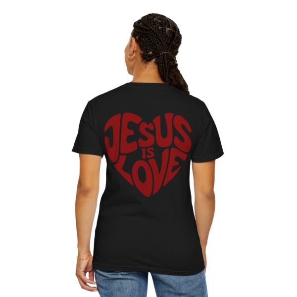 Model of Jesus Is Love Christian T-Shirt 28