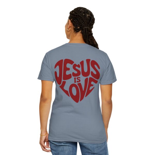Model of Jesus Is Love Christian T-Shirt 23