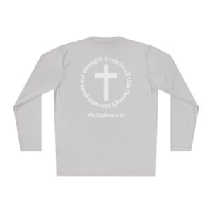 Athletic Long Sleeve Moisture Wicking Christian Shirt - Image 6