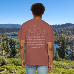 Crowned with Glory and Honor Christian T-Shirt, Psalm 8:3-5 - Image 11