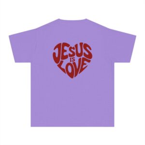Jesus Is Love Christian Kids T-Shirt - Image 15