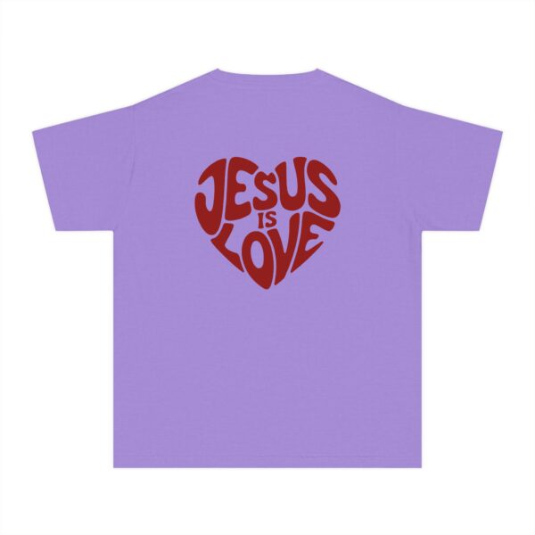 Model of Jesus Is Love Christian Kids T-Shirt 28