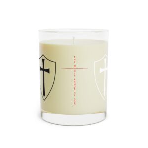 Armor of God Scented Candle - Available in White Tea and Fig or Ocean Mist and Moss - Christian Gift - Image 4
