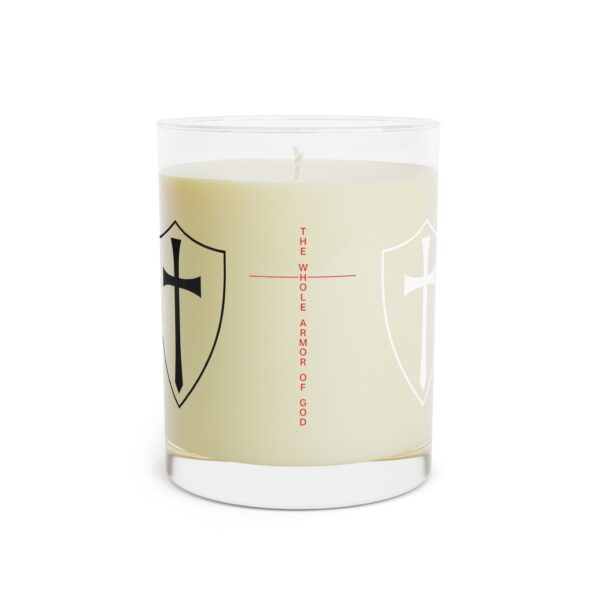 Model of Armor of God Scented Candle - Available in White Tea and Fig or Ocean Mist and Moss - Christian Gift 6