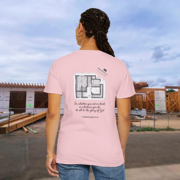 Model of Christian Architecture T-Shirt 1 Corinthians 10:31 - Do All to the Glory of God 14