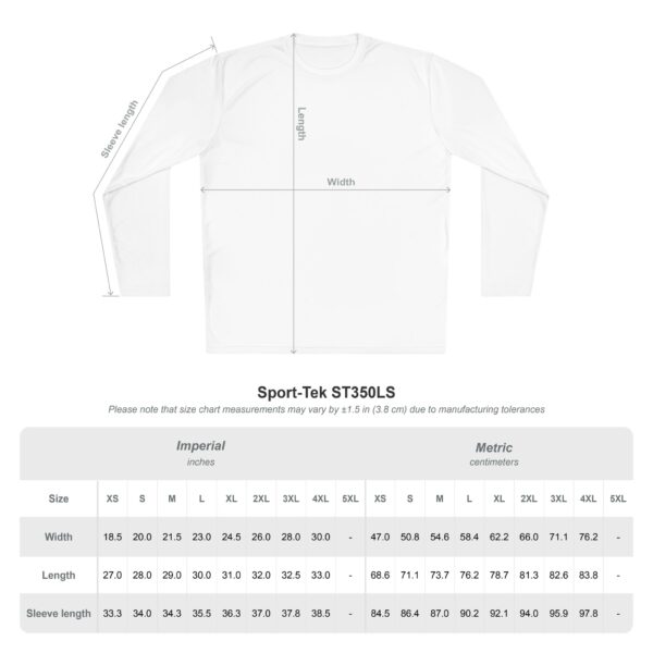 Model of Athletic Long Sleeve Moisture Wicking Christian Shirt 24