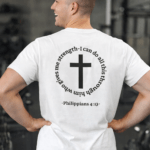 Model of Athletic Moisture Wicking Christian Shirt 20