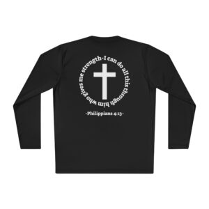Athletic Long Sleeve Moisture Wicking Christian Shirt - Image 7